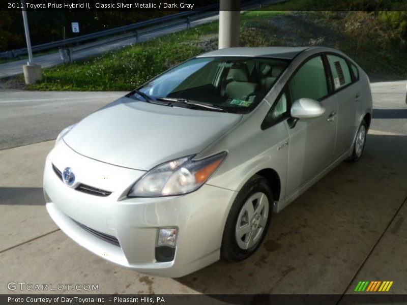 Classic Silver Metallic / Dark Gray 2011 Toyota Prius Hybrid II