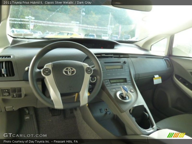 Classic Silver Metallic / Dark Gray 2011 Toyota Prius Hybrid II