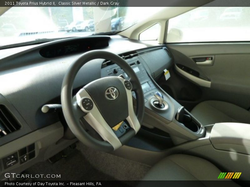Classic Silver Metallic / Dark Gray 2011 Toyota Prius Hybrid II