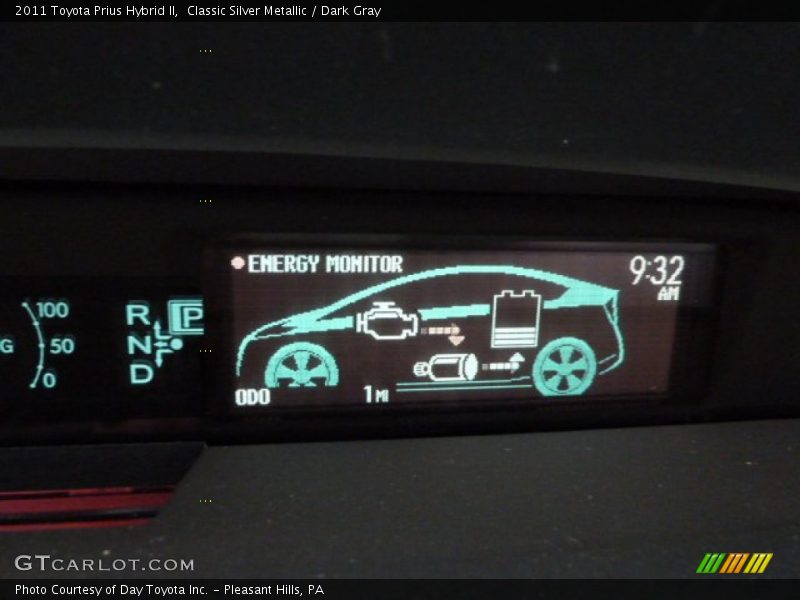 Classic Silver Metallic / Dark Gray 2011 Toyota Prius Hybrid II
