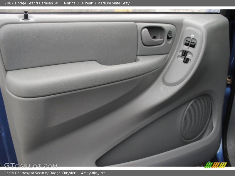Marine Blue Pearl / Medium Slate Gray 2007 Dodge Grand Caravan SXT