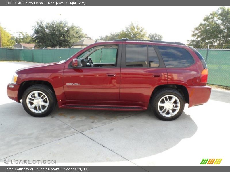Red Jewel / Light Gray 2007 GMC Envoy Denali