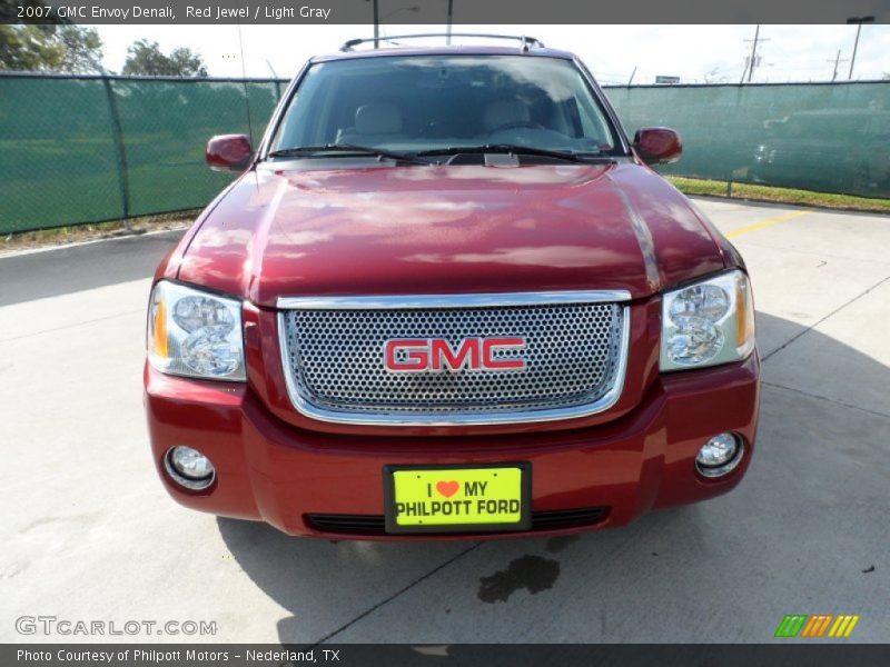 Red Jewel / Light Gray 2007 GMC Envoy Denali