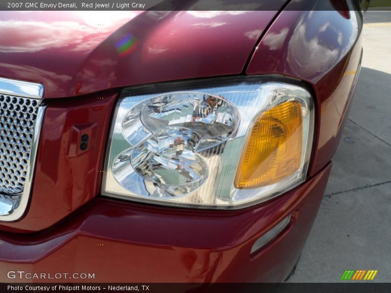 Red Jewel / Light Gray 2007 GMC Envoy Denali