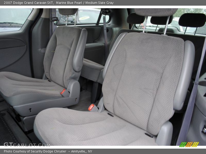 Marine Blue Pearl / Medium Slate Gray 2007 Dodge Grand Caravan SXT