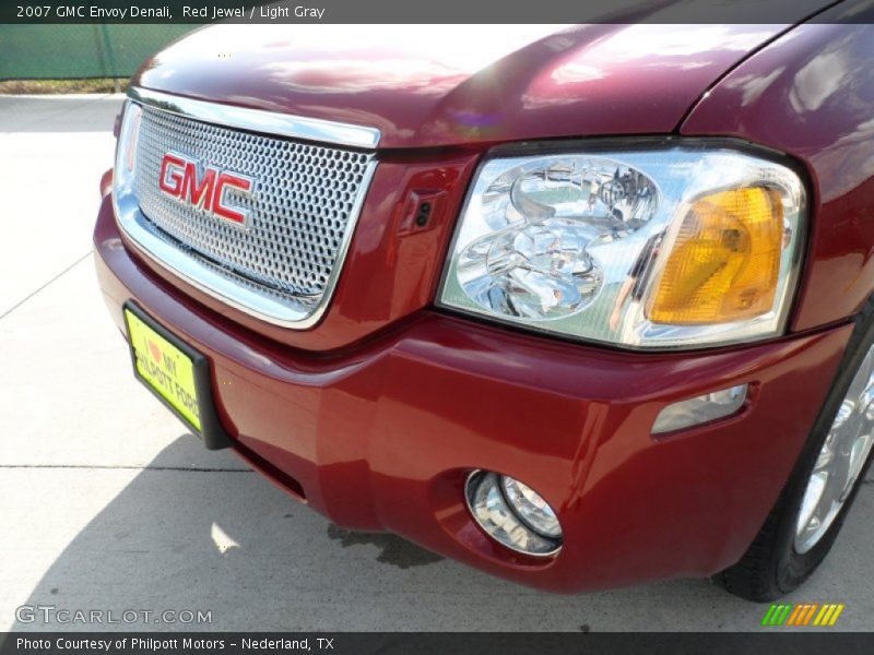 Red Jewel / Light Gray 2007 GMC Envoy Denali