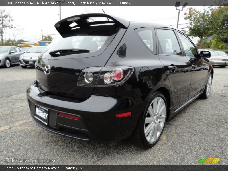 Black Mica / MAZDASPEED Black 2008 Mazda MAZDA3 MAZDASPEED Sport