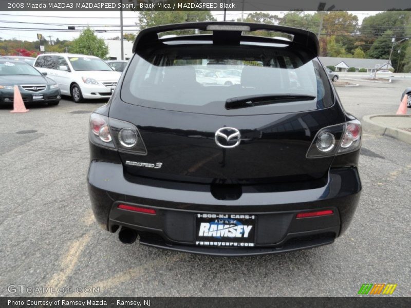 Black Mica / MAZDASPEED Black 2008 Mazda MAZDA3 MAZDASPEED Sport