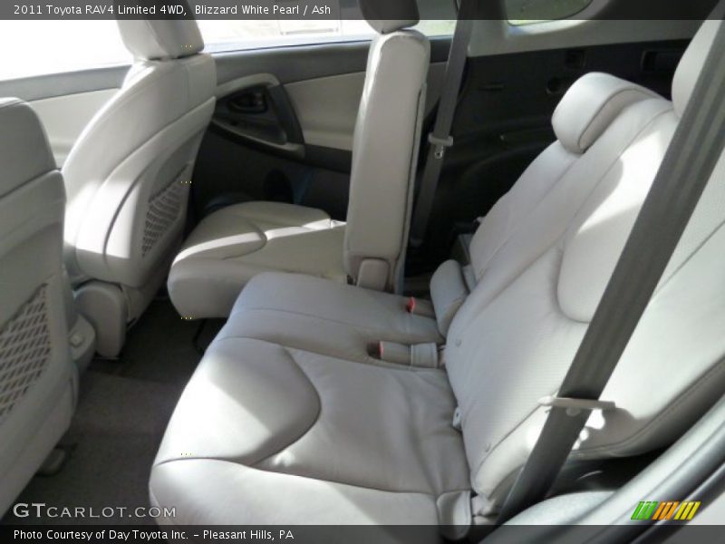 Blizzard White Pearl / Ash 2011 Toyota RAV4 Limited 4WD