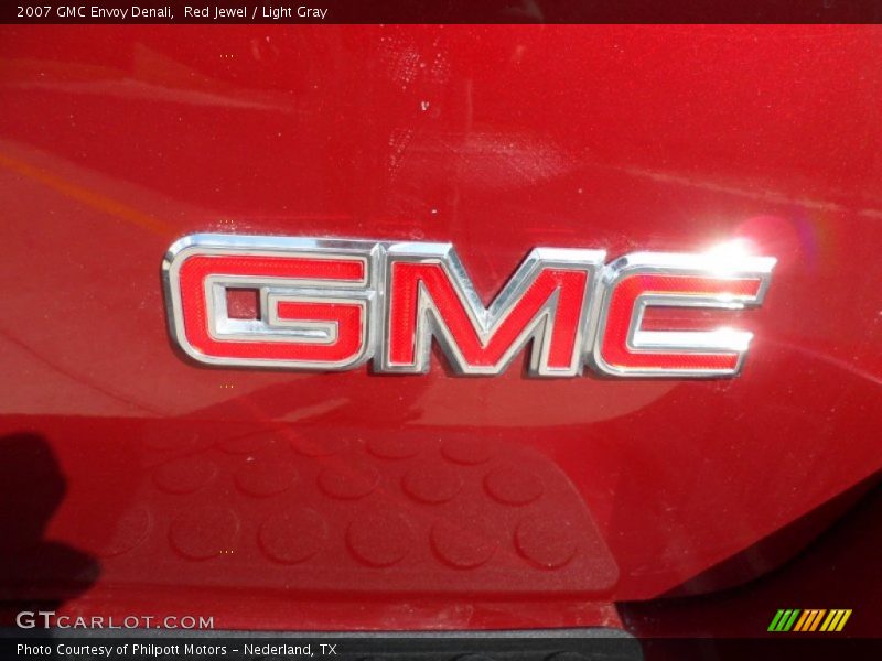 Red Jewel / Light Gray 2007 GMC Envoy Denali