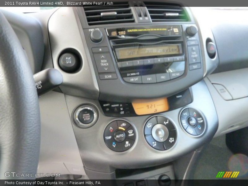 Blizzard White Pearl / Ash 2011 Toyota RAV4 Limited 4WD