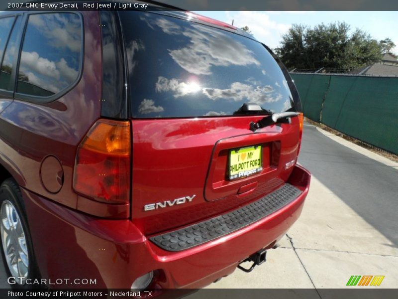 Red Jewel / Light Gray 2007 GMC Envoy Denali