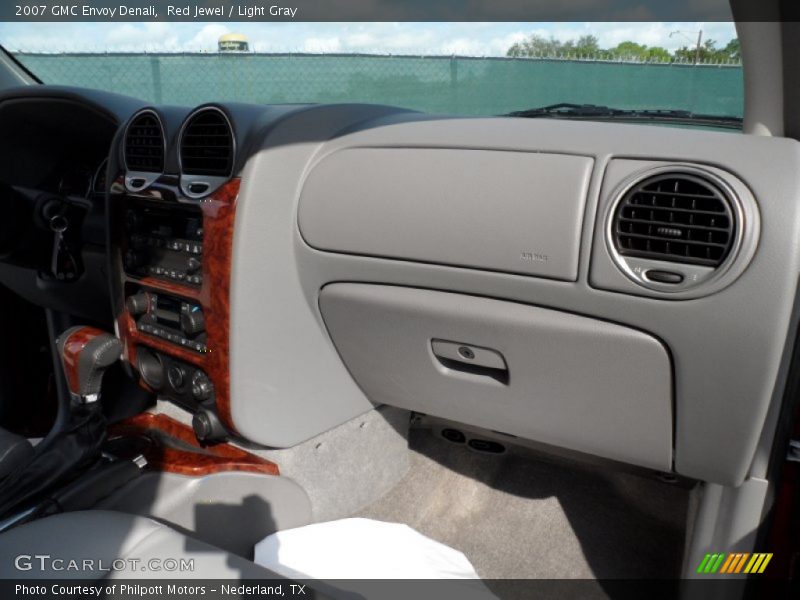 Red Jewel / Light Gray 2007 GMC Envoy Denali
