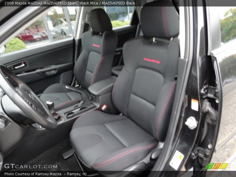 2008 MAZDA3 MAZDASPEED Sport MAZDASPEED Black Interior