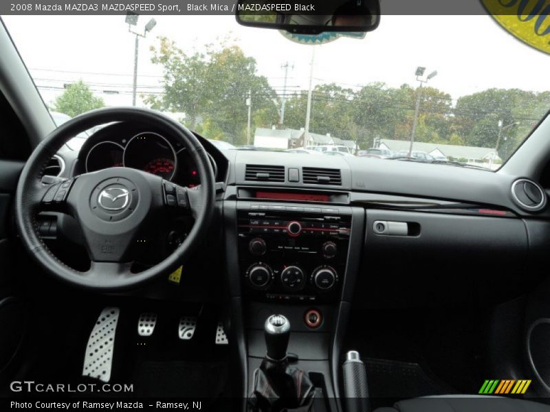 Dashboard of 2008 MAZDA3 MAZDASPEED Sport