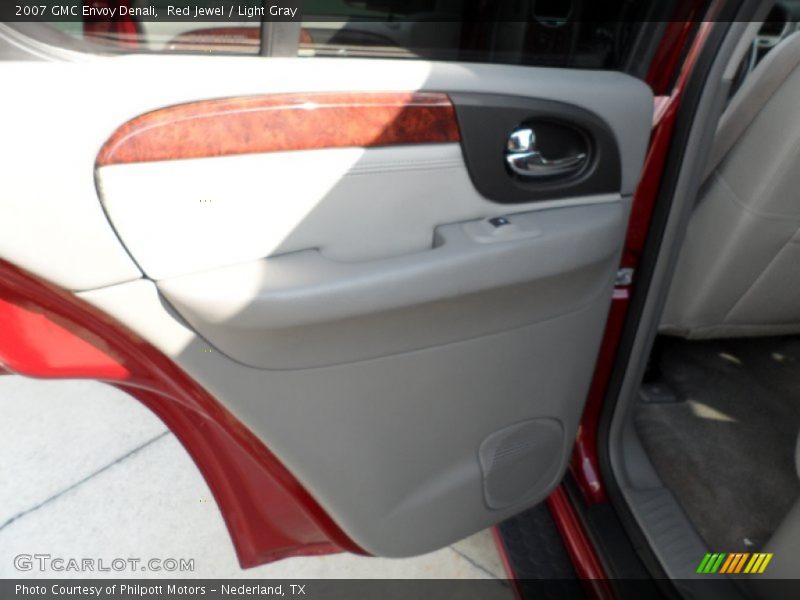 Red Jewel / Light Gray 2007 GMC Envoy Denali