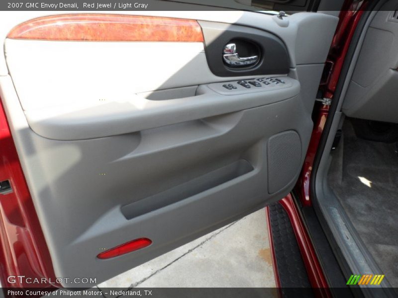 Red Jewel / Light Gray 2007 GMC Envoy Denali