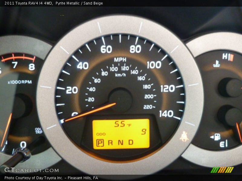 Pyrite Metallic / Sand Beige 2011 Toyota RAV4 I4 4WD