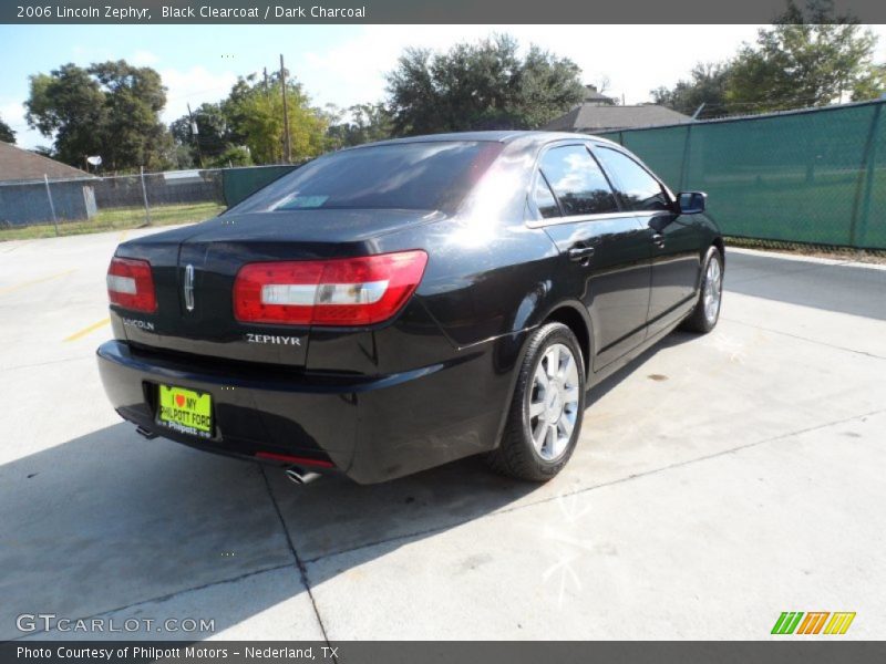 Black Clearcoat / Dark Charcoal 2006 Lincoln Zephyr