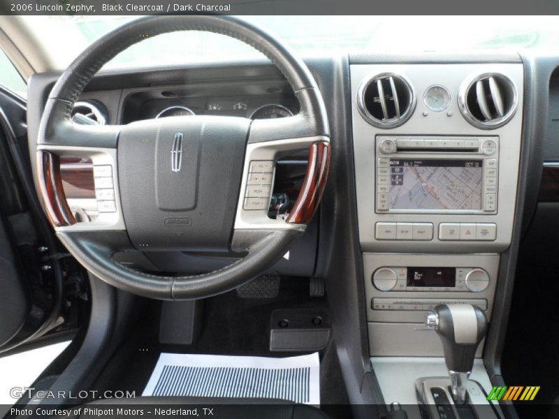 Black Clearcoat / Dark Charcoal 2006 Lincoln Zephyr