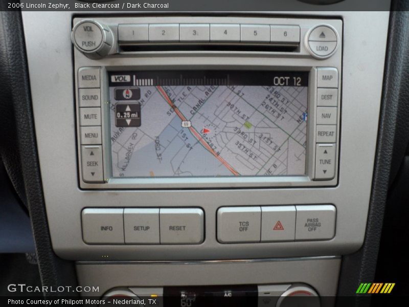 Black Clearcoat / Dark Charcoal 2006 Lincoln Zephyr