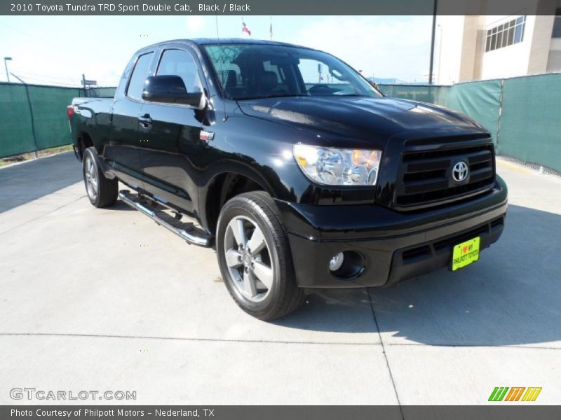 Front 3/4 View of 2010 Tundra TRD Sport Double Cab