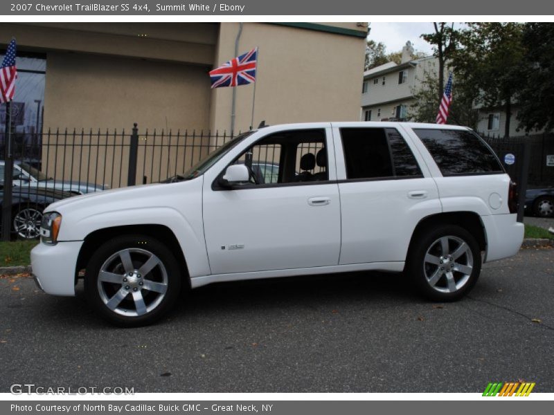 Summit White / Ebony 2007 Chevrolet TrailBlazer SS 4x4