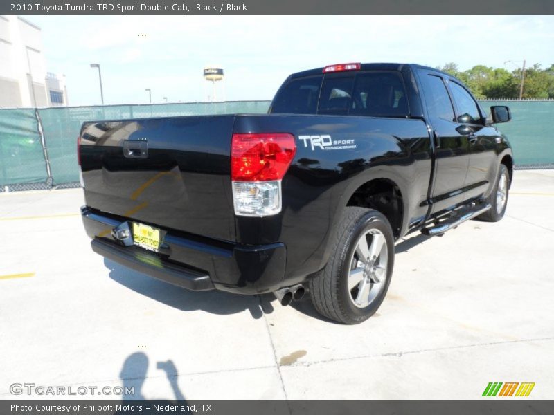 Black / Black 2010 Toyota Tundra TRD Sport Double Cab
