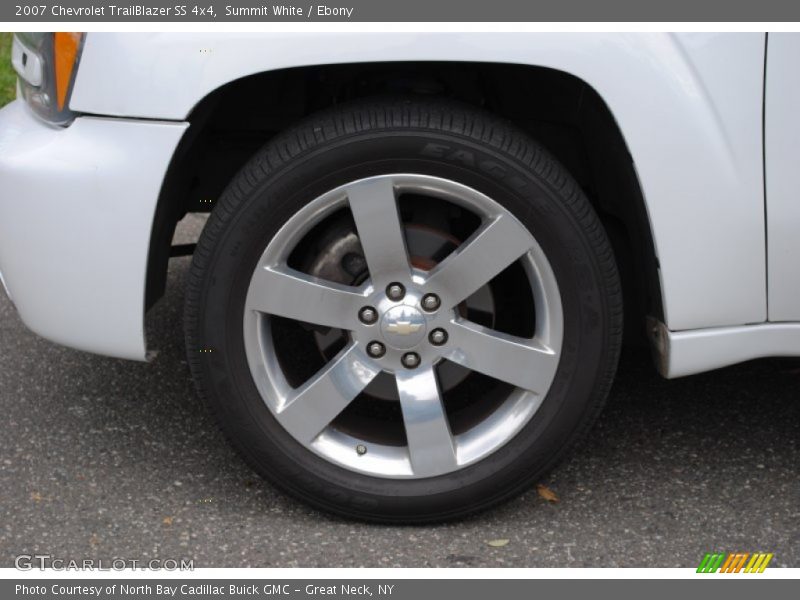 Summit White / Ebony 2007 Chevrolet TrailBlazer SS 4x4