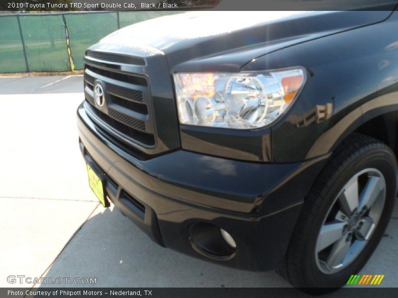 Black / Black 2010 Toyota Tundra TRD Sport Double Cab