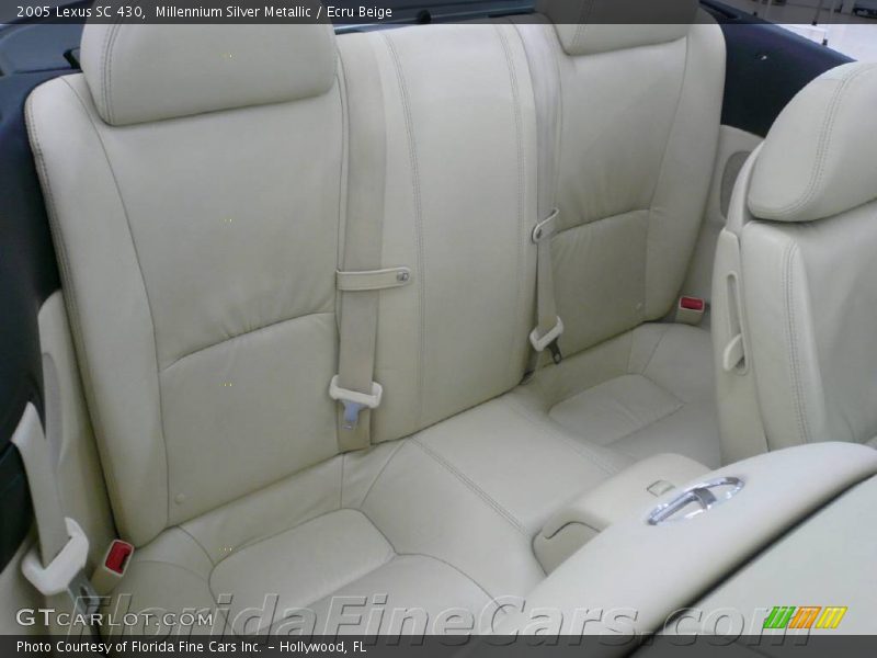 Millennium Silver Metallic / Ecru Beige 2005 Lexus SC 430