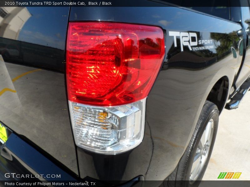 Black / Black 2010 Toyota Tundra TRD Sport Double Cab