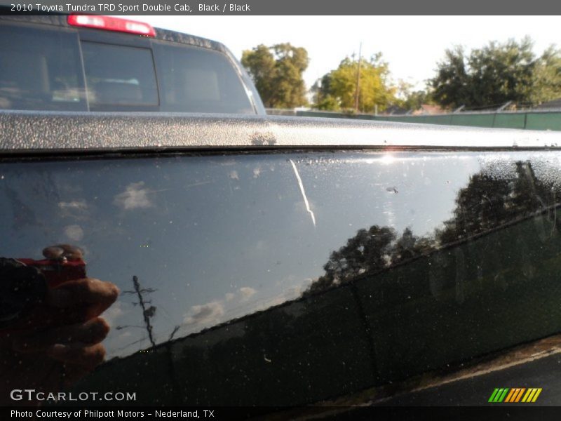Black / Black 2010 Toyota Tundra TRD Sport Double Cab
