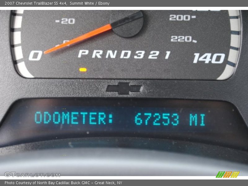 Summit White / Ebony 2007 Chevrolet TrailBlazer SS 4x4