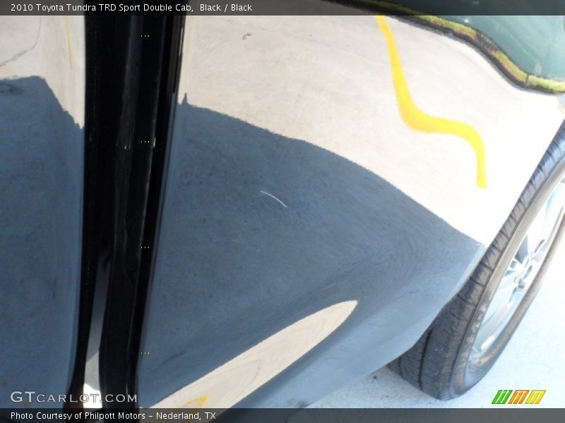 Black / Black 2010 Toyota Tundra TRD Sport Double Cab