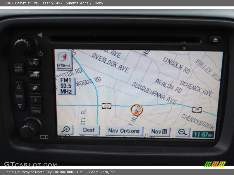 Navigation of 2007 TrailBlazer SS 4x4