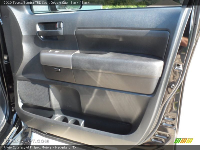 Black / Black 2010 Toyota Tundra TRD Sport Double Cab