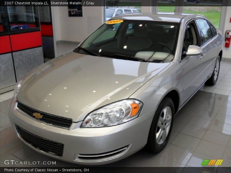 Silverstone Metallic / Gray 2007 Chevrolet Impala LS