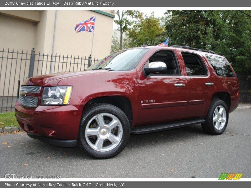 Deep Ruby Metallic / Ebony 2008 Chevrolet Tahoe LT 4x4