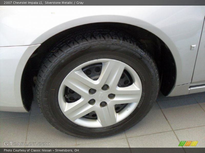 Silverstone Metallic / Gray 2007 Chevrolet Impala LS