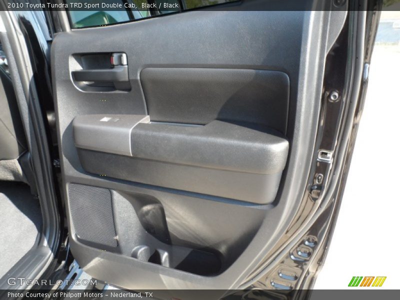 Black / Black 2010 Toyota Tundra TRD Sport Double Cab