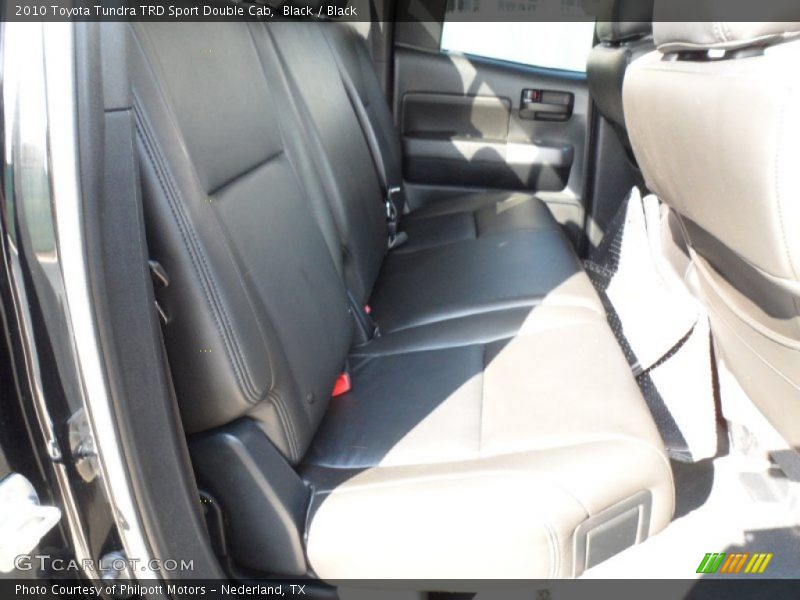  2010 Tundra TRD Sport Double Cab Black Interior
