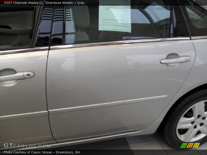 Silverstone Metallic / Gray 2007 Chevrolet Impala LS