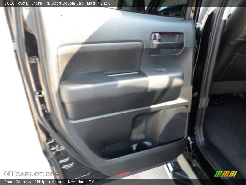 Black / Black 2010 Toyota Tundra TRD Sport Double Cab