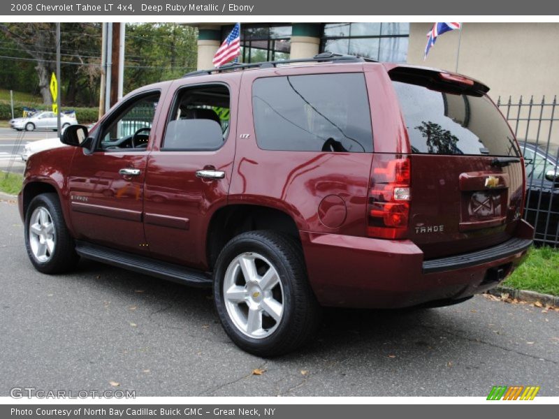 Deep Ruby Metallic / Ebony 2008 Chevrolet Tahoe LT 4x4