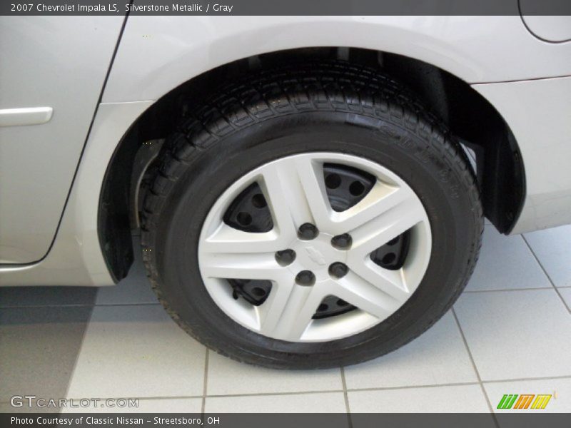 Silverstone Metallic / Gray 2007 Chevrolet Impala LS