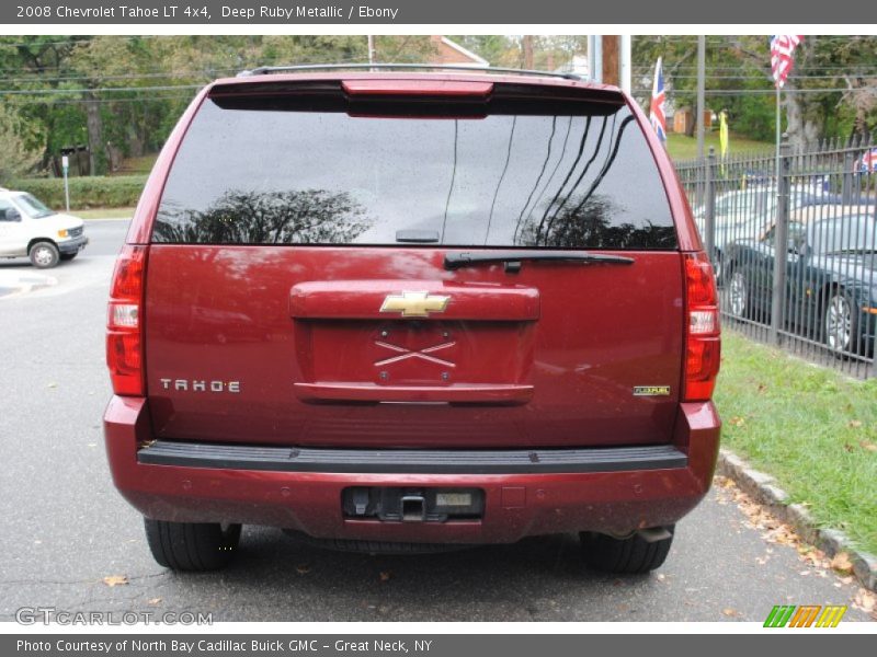 Deep Ruby Metallic / Ebony 2008 Chevrolet Tahoe LT 4x4