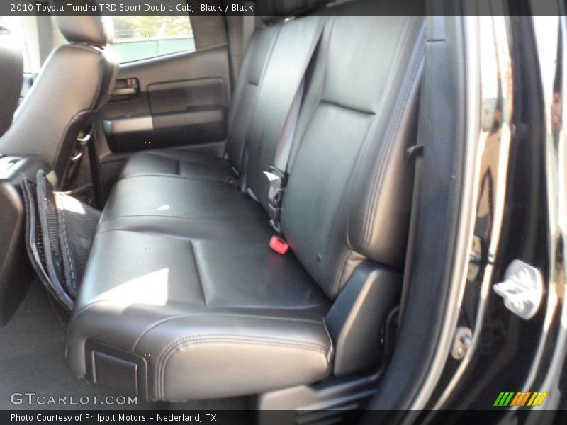 Black / Black 2010 Toyota Tundra TRD Sport Double Cab