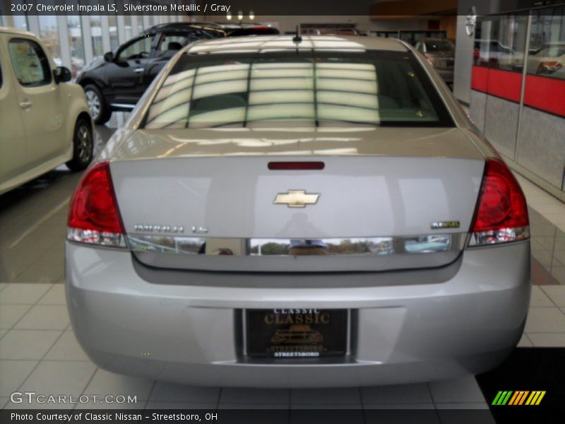 Silverstone Metallic / Gray 2007 Chevrolet Impala LS