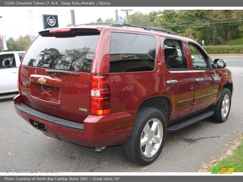 Deep Ruby Metallic / Ebony 2008 Chevrolet Tahoe LT 4x4